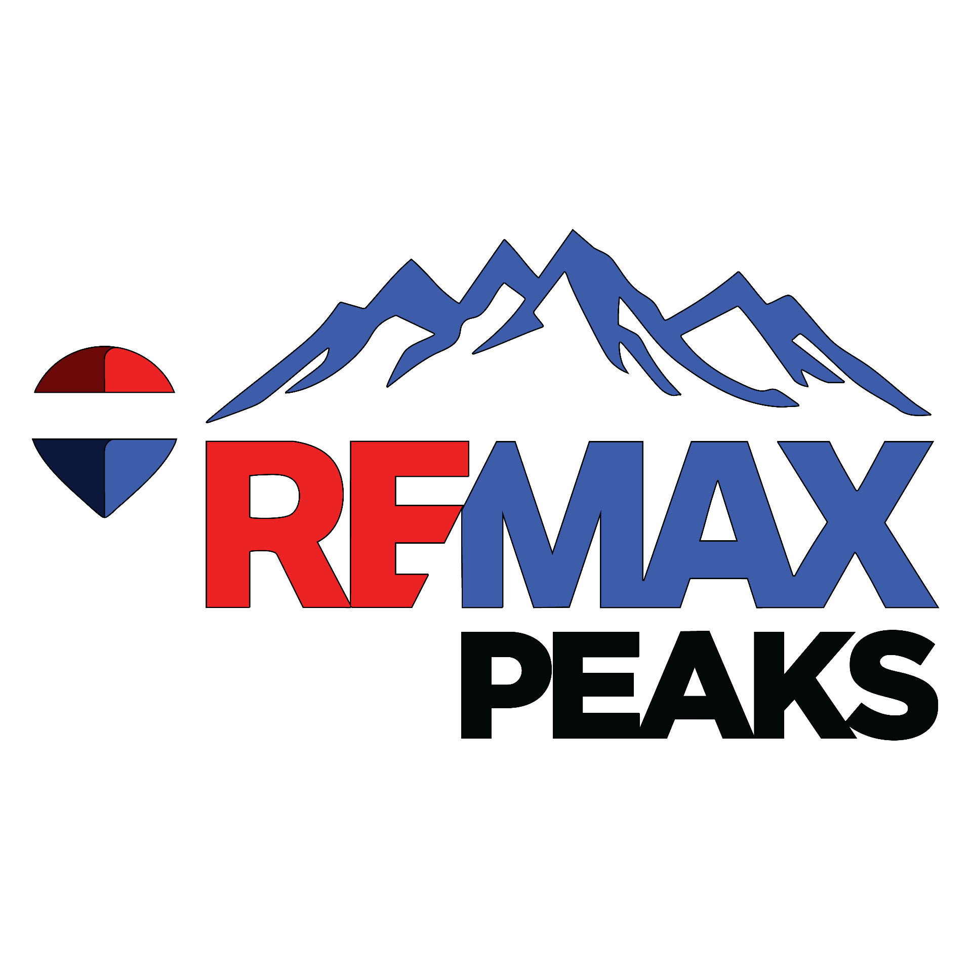 RE/MAX Peaks brokerage logo